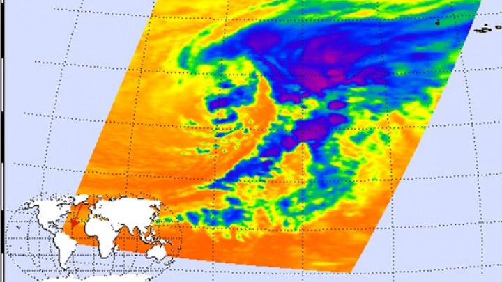 NASA eyeing an interesting weather system in northern Atlantic